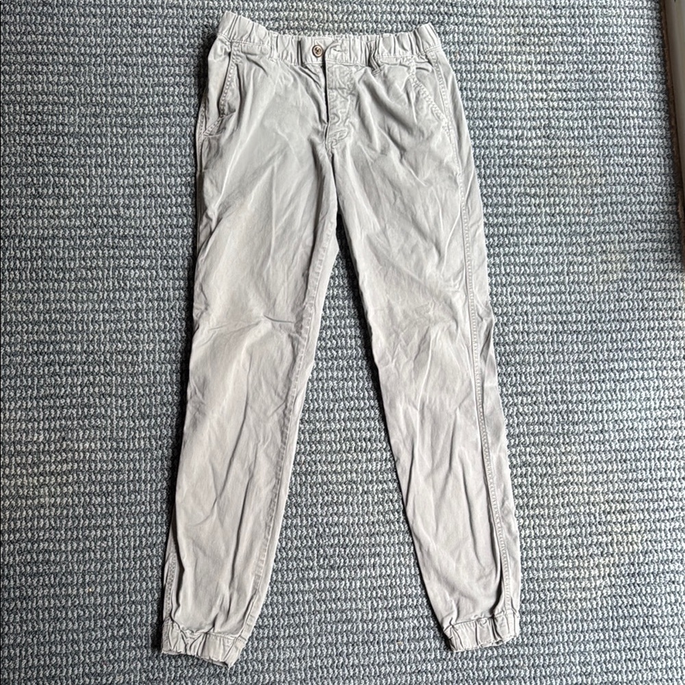 Men's Gray Bearbottom Khaki Joggers